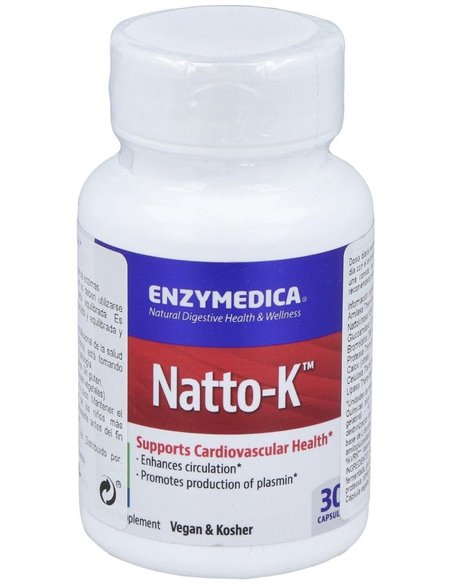Natto-K 30Cap.Veg. de Enzymedica