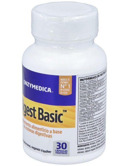 Digest Basic 30Cap.Veg. de Enzymedica
