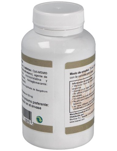 Msm Organics 1000Mg. 100Comp. de Ortocel Nutri-Therapy
