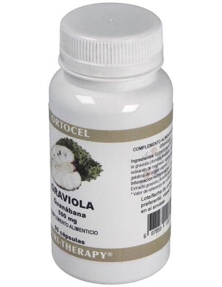 Graviola Extracto 500Mg. 90Cap. de Ortocel Nutri-Therapy