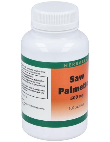 Saw Palmetto 500Mg. 100Cap. de Bioener