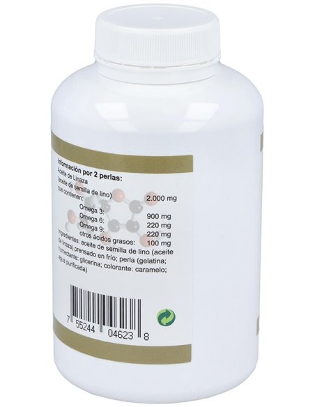 Aceite De Linaza (Semilla Lino) 1000Mg. 100Perlas de Ortocel Nutri-Therapy
