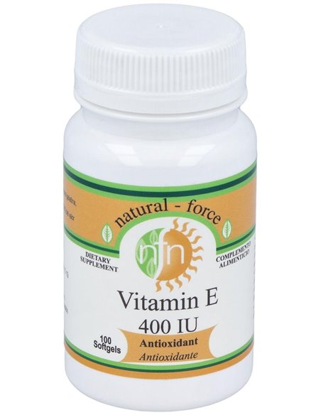 Vitamina E 400Iu 100Perlas de Nutri-Force