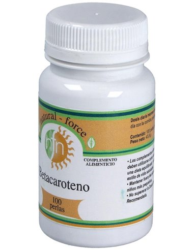 Betacaroteno/Pro-Vitamina A 100Perlas de Nutri-Force