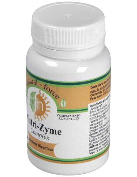 Enzimas Formula Complex 60Cap. de Nutri-Force