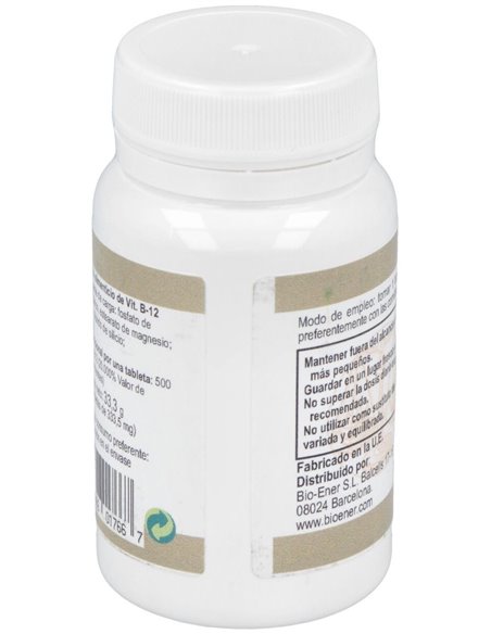 Vitamina B-12 500Mcg. 100Comp. de Ortocel Nutri-Therapy