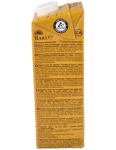 Bebida Vegetal De Avena  1Lt 6Uds. de Naturgreen