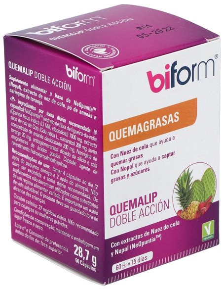 Biform Quemalip 60Cap. de Dietisa (Dielisa)