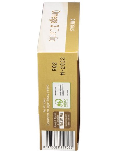 Omega 3 Cardio  Envase 45 Perlas(45 Días) de Dielisa®