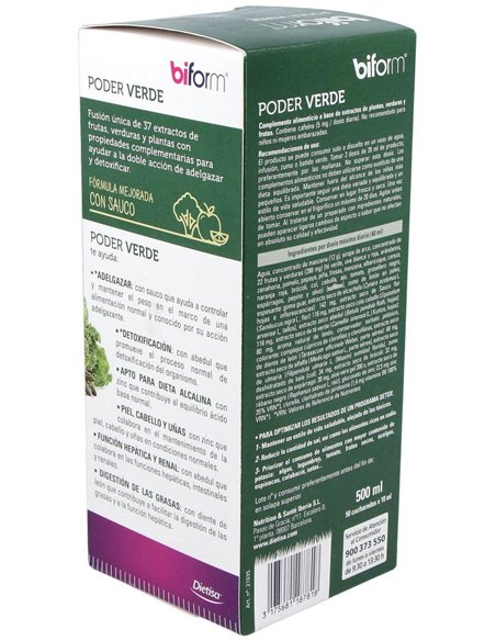 Poder Verde   Envase 500 Ml(12-13 Días) de Biform®