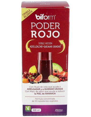 Biform Poder Rojo 500Ml. de Dietisa (Dielisa)