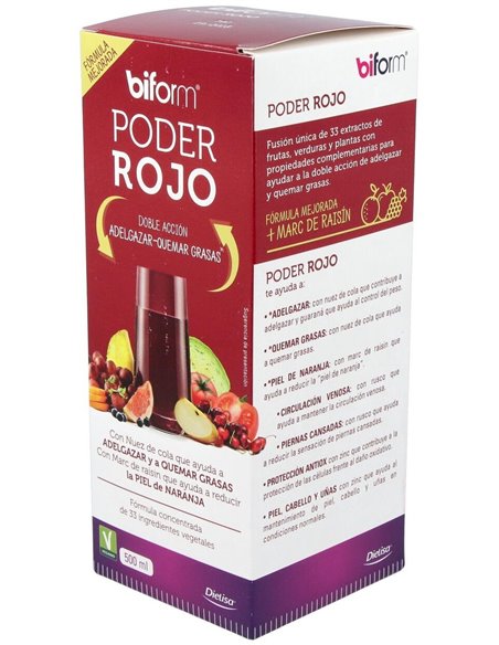 Poder Rojo   Envase 500 Ml(12-13 Días) de Biform®