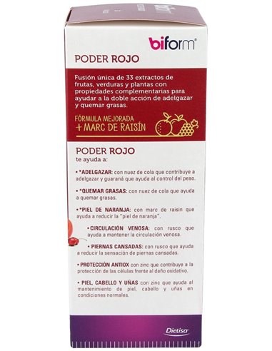 Poder Rojo   Envase 500 Ml(12-13 Días) de Biform®