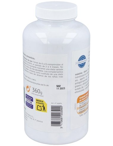 Colageno Comprimidos 450  Envase 450 Comp.(12 Dias) de Dielisa®