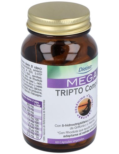 Mega Tripto Complex   Envase 60 Cápsulas(30 Dias) de Dielisa®