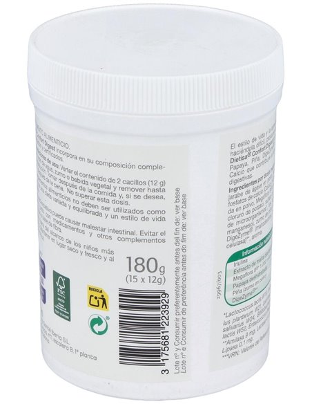 Confort Digest Papaya 180Gr. de Dietisa (Dielisa)