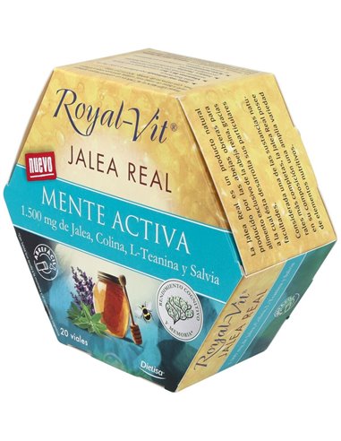 Royal-Vit Mente Activa Envase Que Contiene 20 Viales de Royal-Vit®