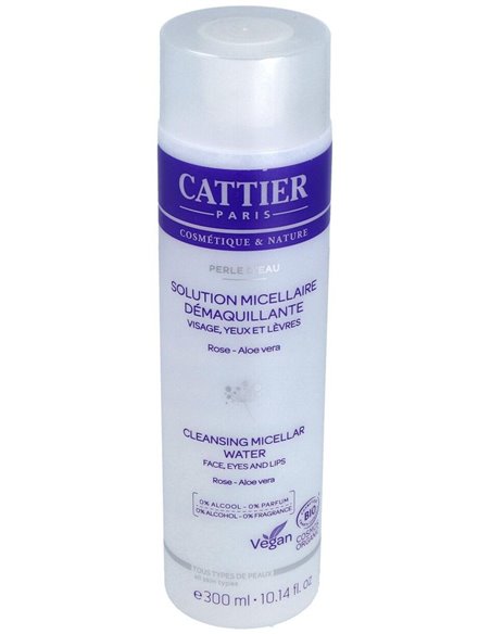 Solucion Micelar Desmaquilladora 300 Ml de Cattier