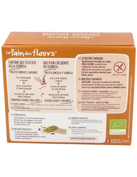 Cracker Quinoa 150Gr.Bio Sg Vegan de Le Pain Des Fleurs