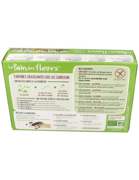 Cracker Trigo Sarraceno 300Gr. Bio Sg Vegan de Le Pain Des Fleurs