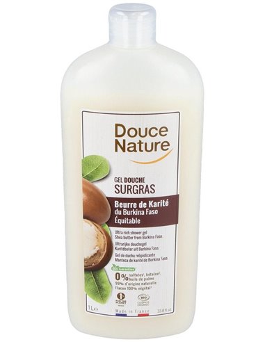 Gel De Ducha Manteca De Karite 1L. de Douce Nature