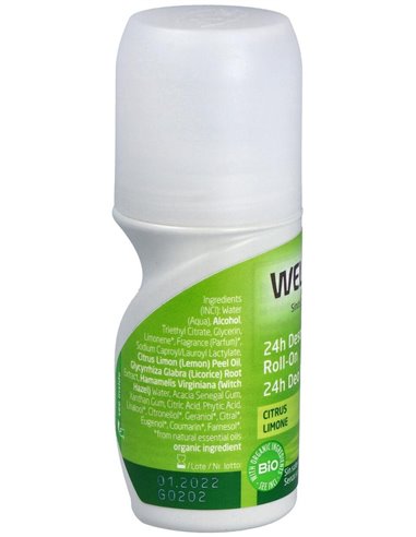 Desodorante Roll-on de Citrus 50ml  de Weleda