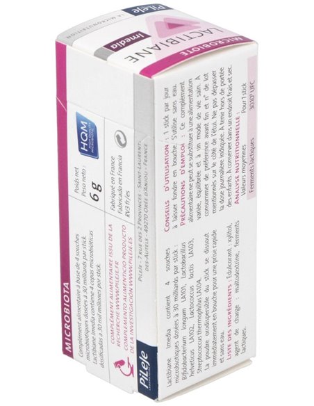 Lactibiane Imedia 4 sticks de Pileje