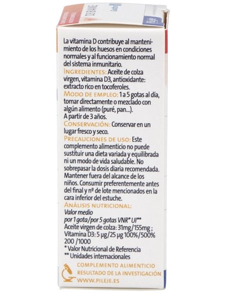 D3 Biane 20 ml de Pileje