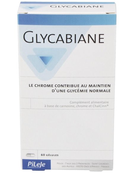 Glycabiane  60 cápsulas de Pileje