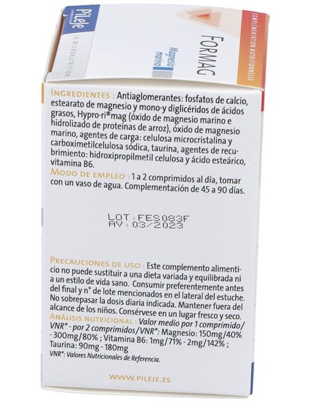 Formag  90 comprimidos de Pileje
