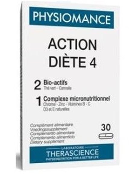 Physiomance Accion Dieta 4 30Comp. de Therascience