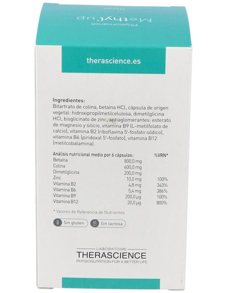 Physiomance Methyl Up 180Cap. de Therascience