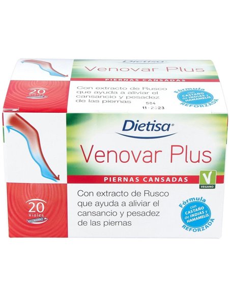 Venovar Plus   Envase 20 Viales(20 Días) de Dielisa®