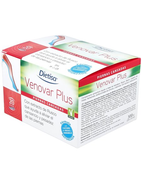 Venovar Plus   Envase 20 Viales(20 Días) de Dielisa®