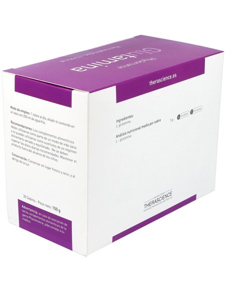 Physiomance Glutamina 30Sbrs. de Therascience