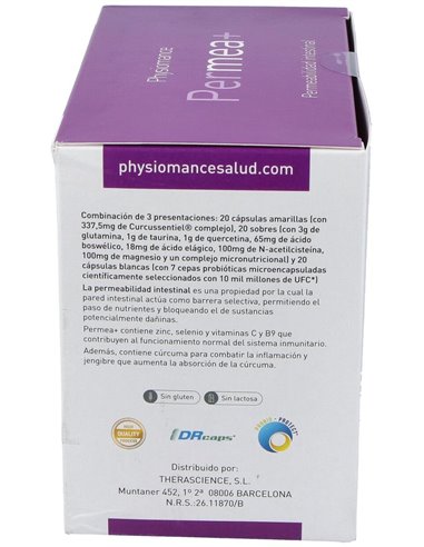 Physiomance Permea+ 20Sbrs+20Cap.+20Comp. de Therascience