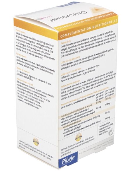 Omegabiane Dha     80 cápsulas de Pileje