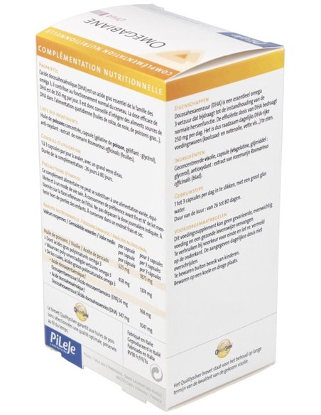 Omegabiane Dha     80 cápsulas de Pileje