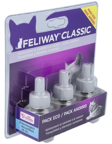Feliway Classic Pack Recambio 3Meses de Ceva Vet