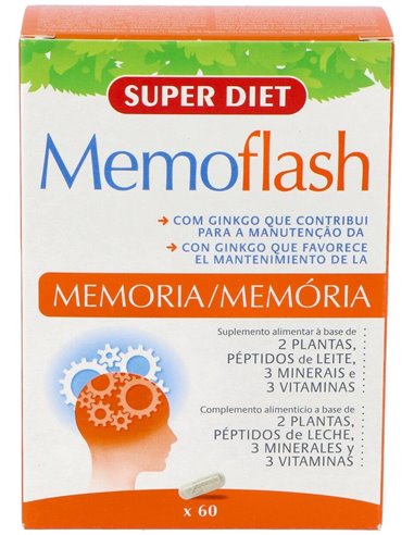 Memoflash Memoria 60Cap Agbio de Super Diet