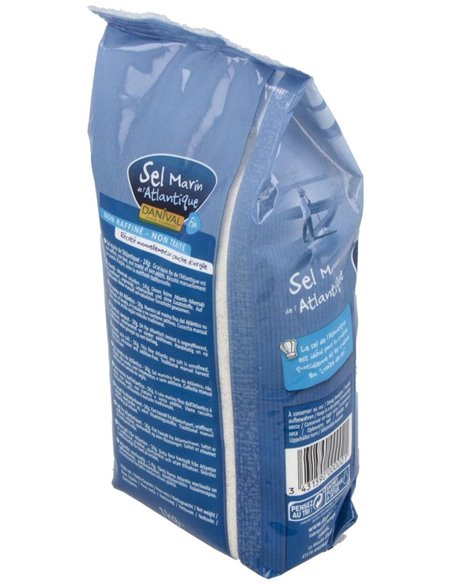 Sal Marina Atlantica Fina Sin Refinar 1Kg. de Danival