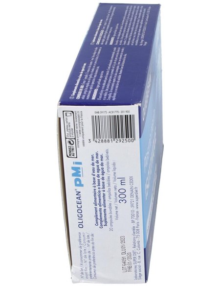 Oligocean Pmi Plasma Marino Isotonico 20Viales de Superdiet