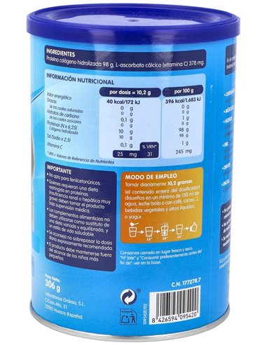 Colnatur Classic Polvo 300Gr. de Colnatur