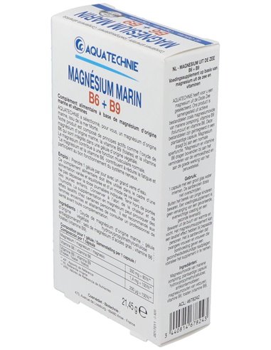 Magnesio Marino+B6+B9 40Cap. Biotechnie de Biover