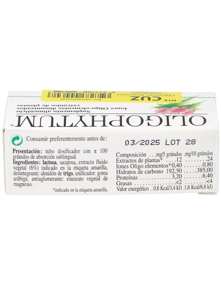 Oligophytum Cobre+Zinc 100Gra de Holistica