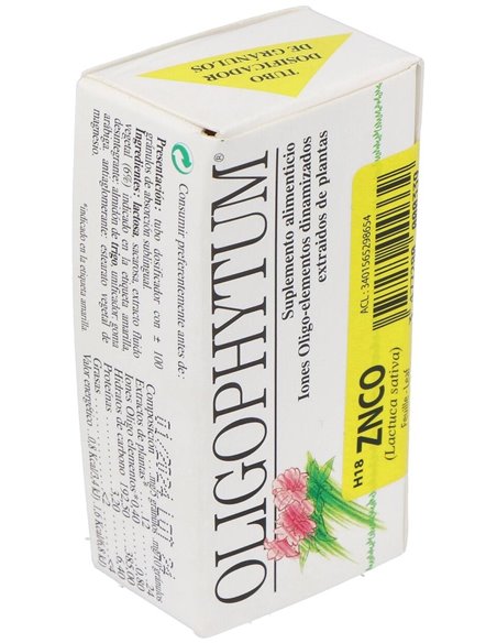 Oligophytum Zinc+Niquel+Cobalto 100Gr de Holistica