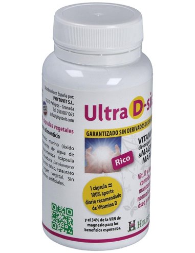 Ultra D-Sium Vit.D + Mg 60Perlas de Holistica