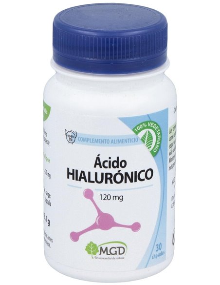 Ácido Hialurónico 120 Mg     30 VCáps de Mgd