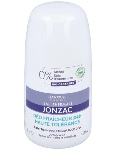 Desodorante Frescor 24H Hipoaler Roll-On  50Ml Bio de Jonzac Eco-Bio