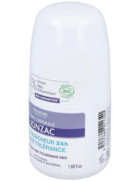 Desodorante Frescor 24H Hipoaler Roll-On  50Ml Bio de Jonzac Eco-Bio